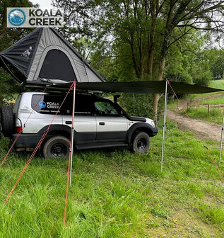 KOALA CREEK&reg;  FREEDOM daktent zijwand/luifel grijs 400x220 cm. 