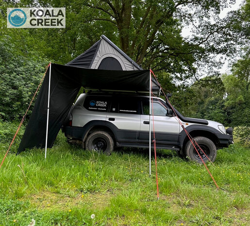 KOALA CREEK®  FREEDOM daktent zijwand/luifel grijs 400x220 cm. 